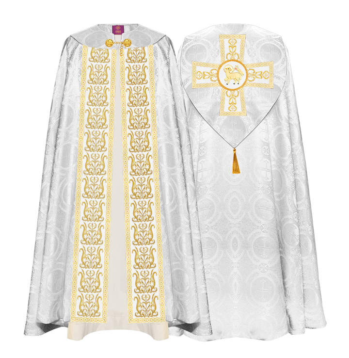 GOTHIC COPE VESTMENTS WITH ADORNED ORPHREY