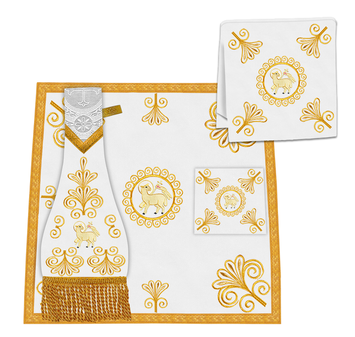 Altar Cloth with Liturgical Motif