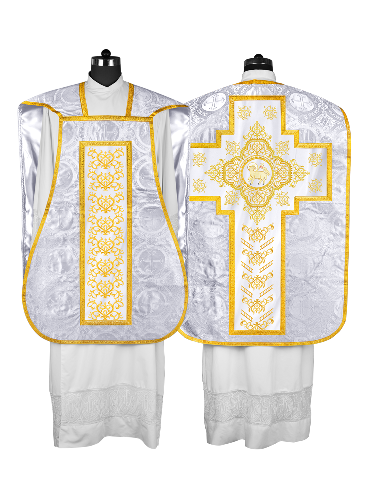 Fiddleback Vestment with Adorned Orphrey