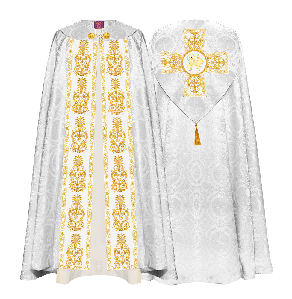 GOTHIC COPE WITH EMBROIDERED MOTIFS