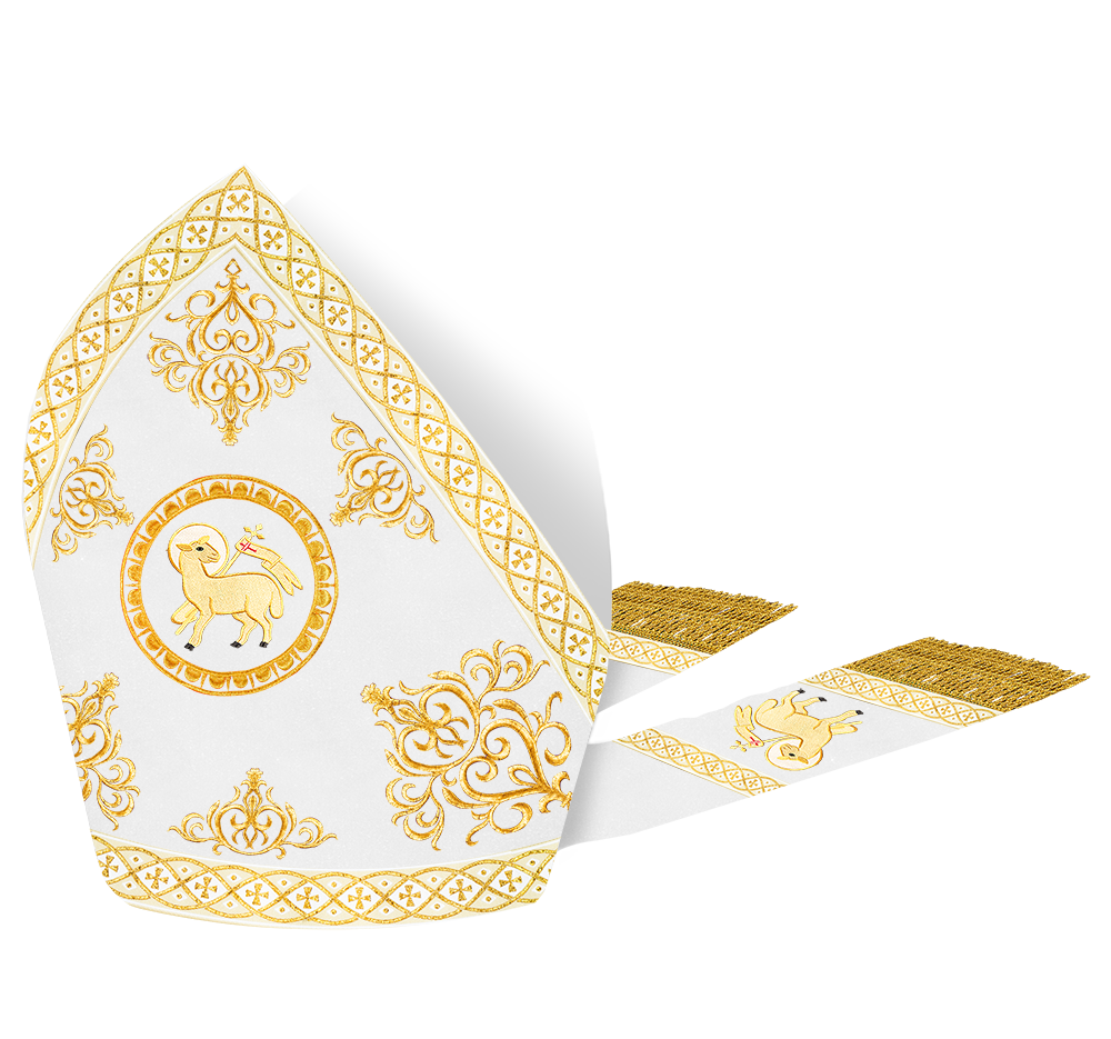 Roman Mitre Vestment Embroidery and Trims