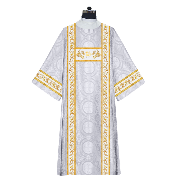 DALMATICS VESTMENT WITH ORNATE EMBROIDERY