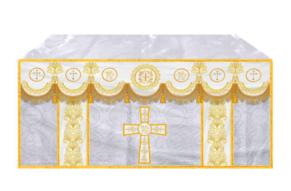 Altar Cloth with Liturgical Motif
