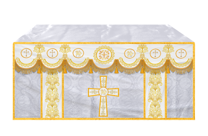 Altar Cloth with Liturgical Motif