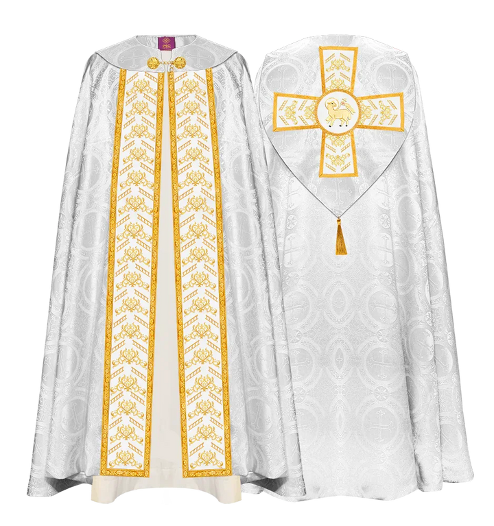 GOTHIC COPE WITH EMBROIDERED ORPHREY