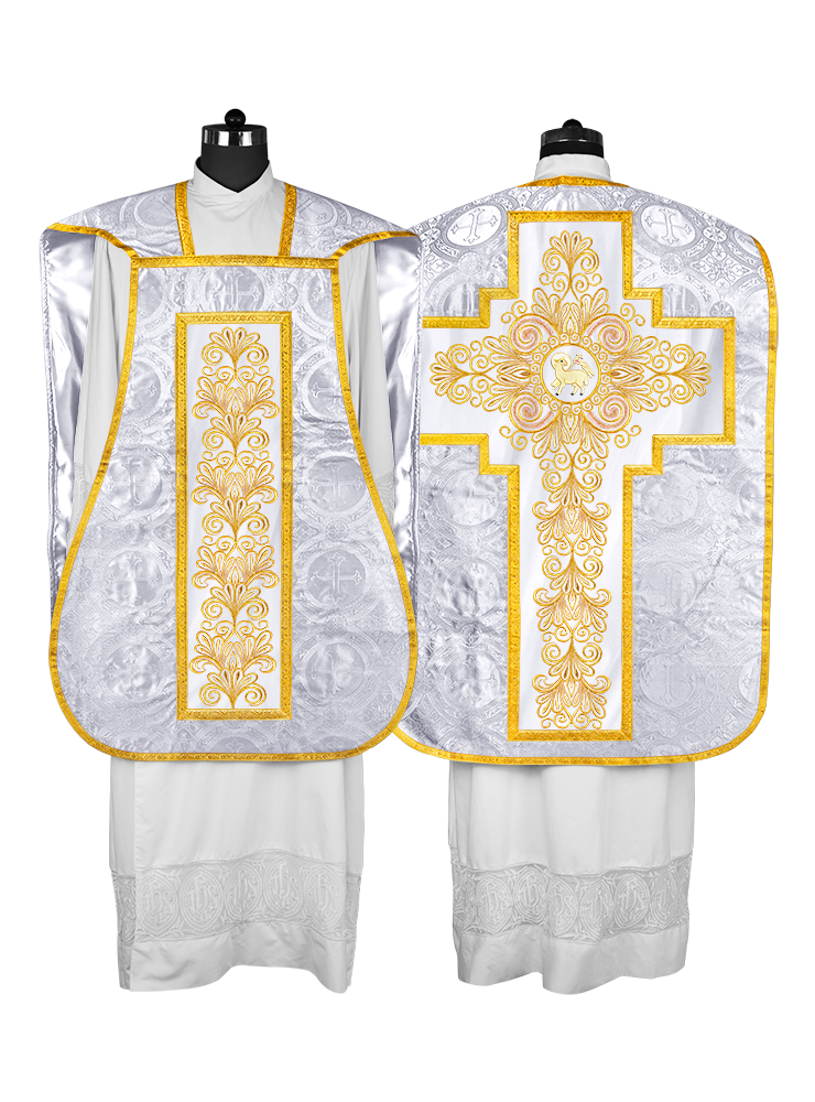 Traditional Roman chasuble vestment - Flourish collection