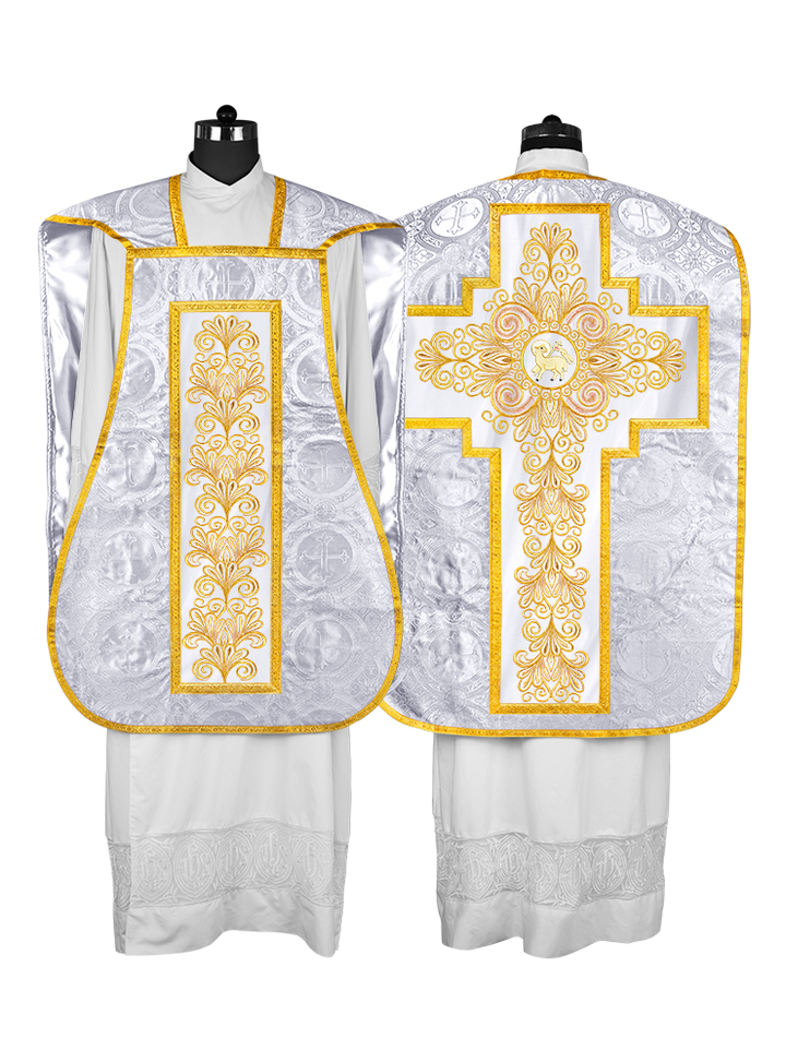 Traditional Roman chasuble vestment - Flourish collection