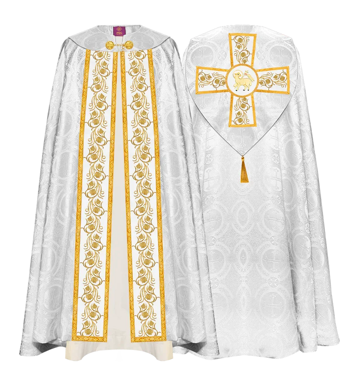 GOTHIC COPE VESTMENT WITH ORNATE EMBROIDERY