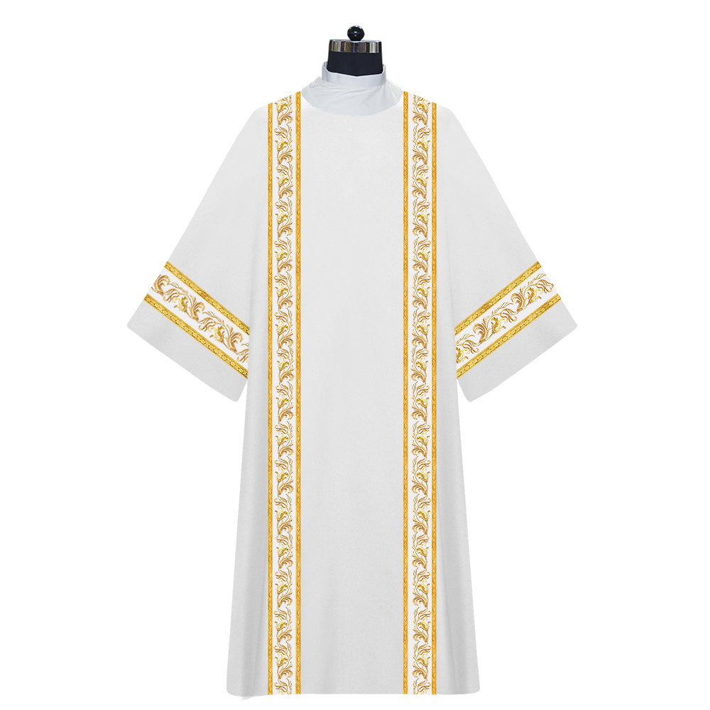 DALMATICS VESTMENT WITH ORNATE EMBROIDERY