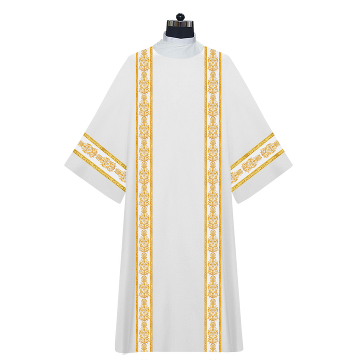 DEACON DALMATICS WITH ORNATE EMBROIDERY