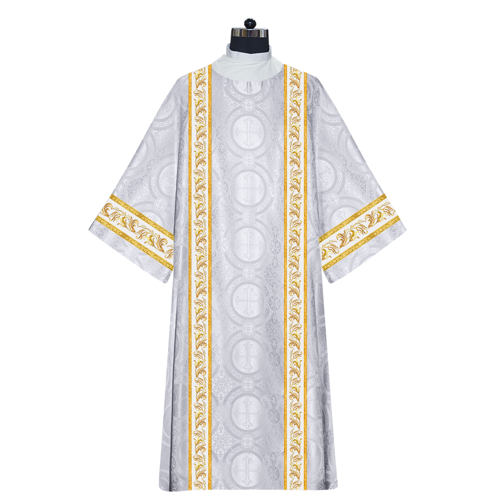 DALMATICS VESTMENT WITH ORNATE EMBROIDERY