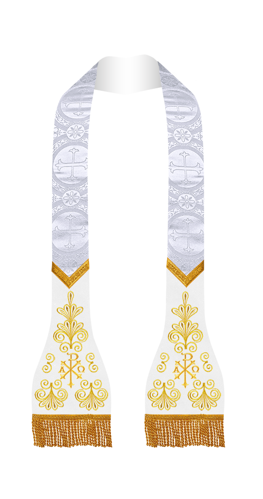 Roman stole with golden embroidery - Flourish collection