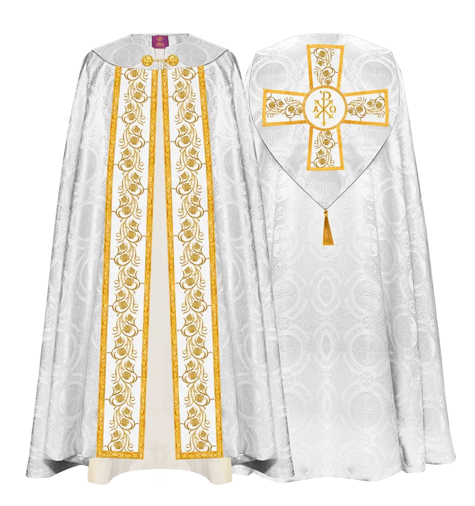 GOTHIC COPE VESTMENT WITH ORNATE EMBROIDERY