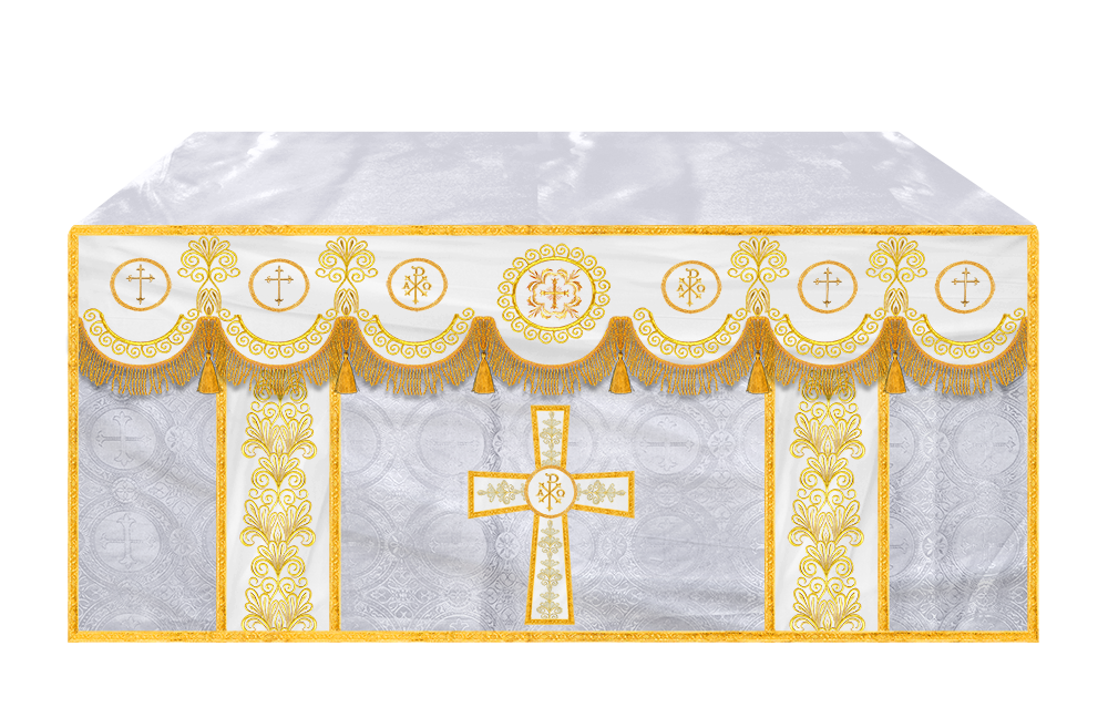 Altar Cloth with Liturgical Motif