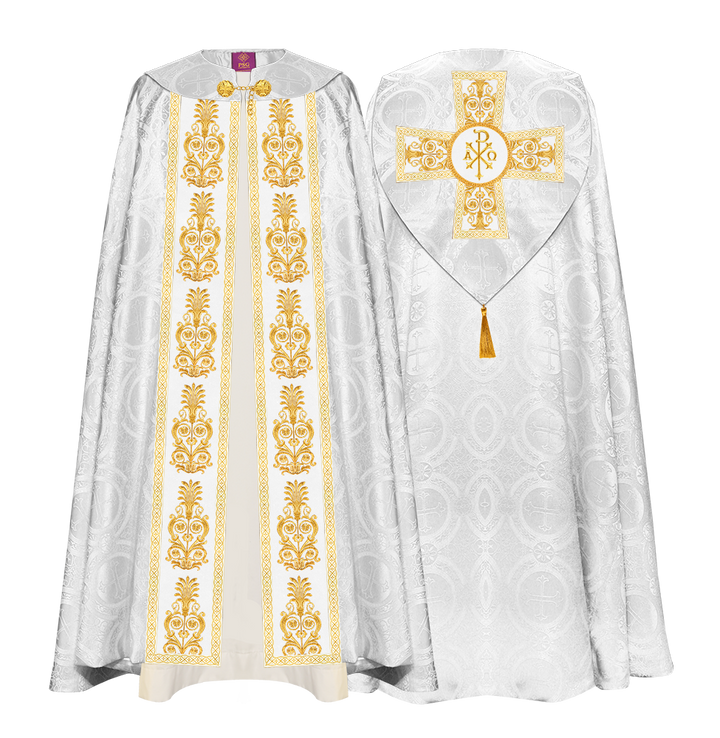 GOTHIC COPE WITH EMBROIDERED MOTIFS