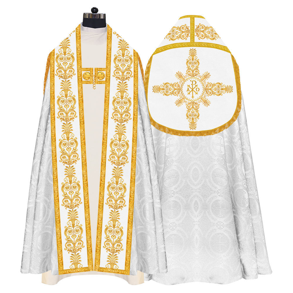 Fervent Roman cope vestment - Victoria collection