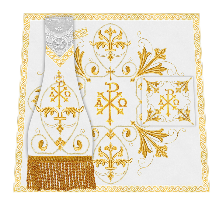 Spiritual Embroidery Mass Set Vestment