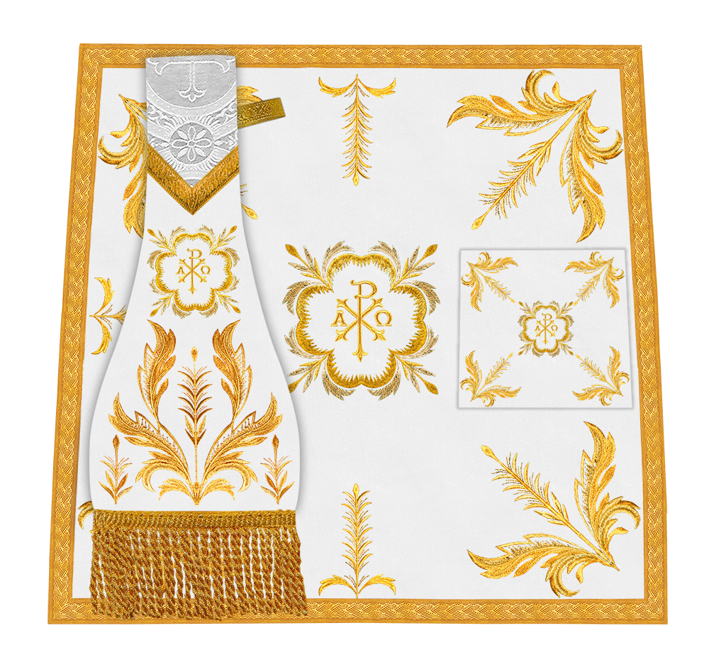 Embroidered Mass set with Motif - Sanctus Collection