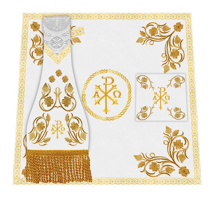 Grapes Embroidery Mass set with Motif