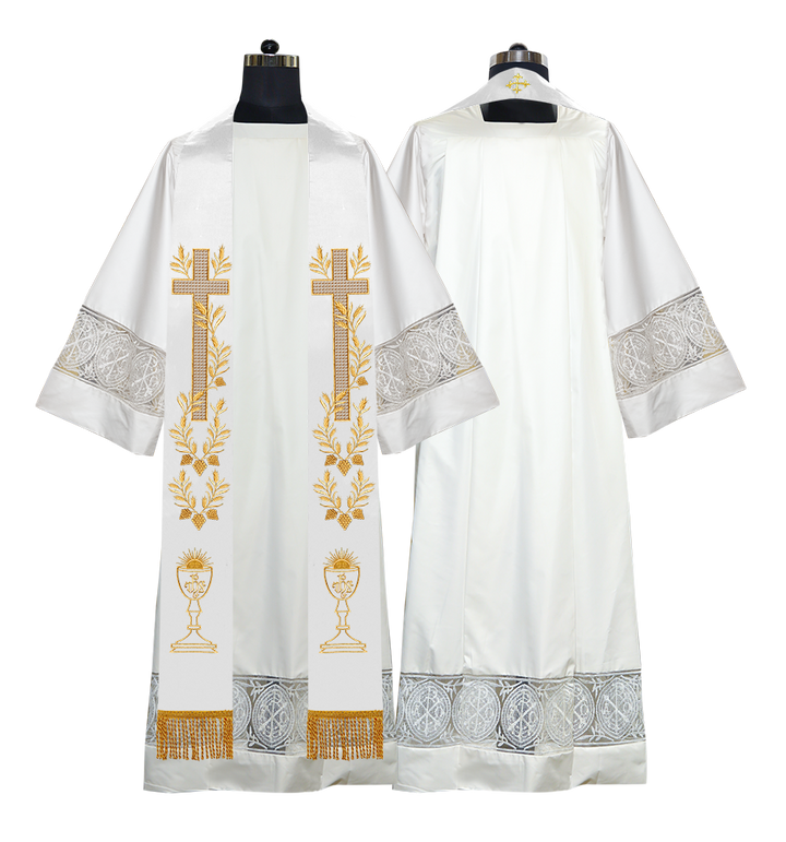 Clergy Stoles with Golden Embroidery