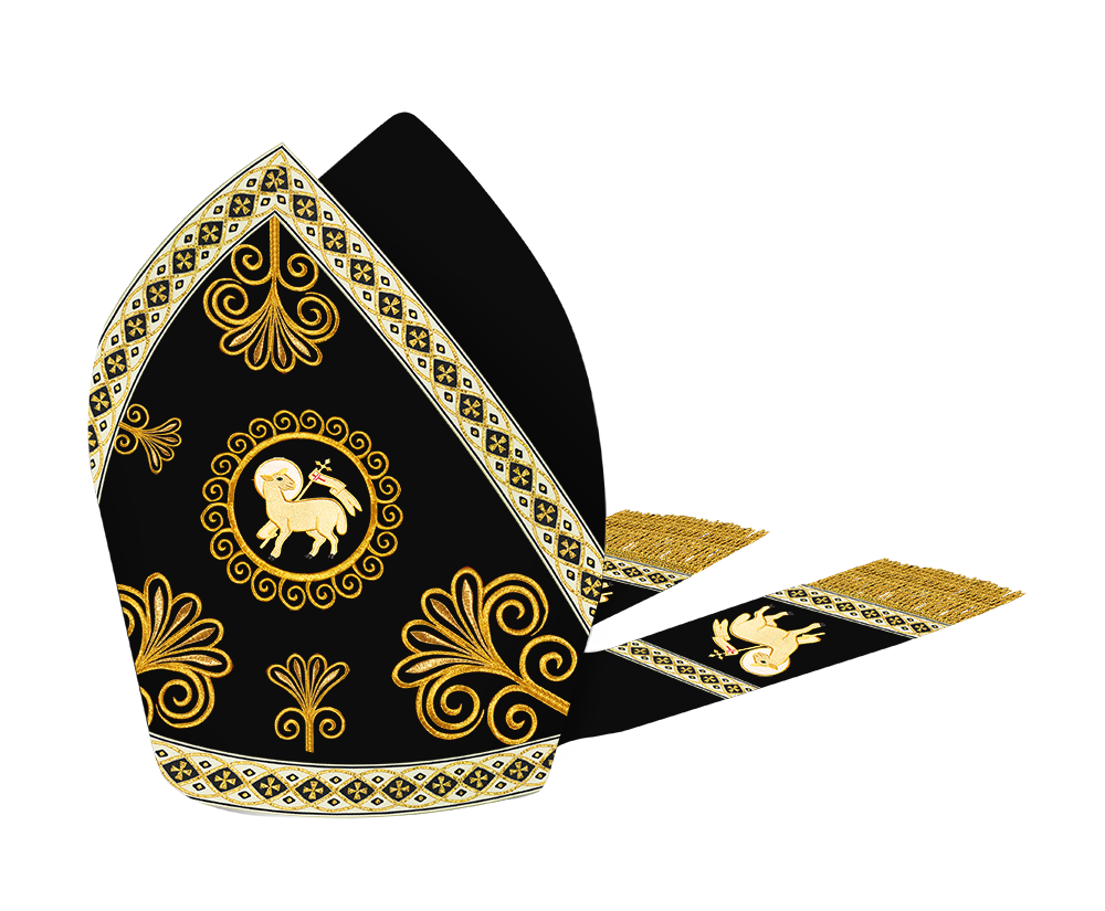 Liturgical Roman Mitre Vestment and Trims