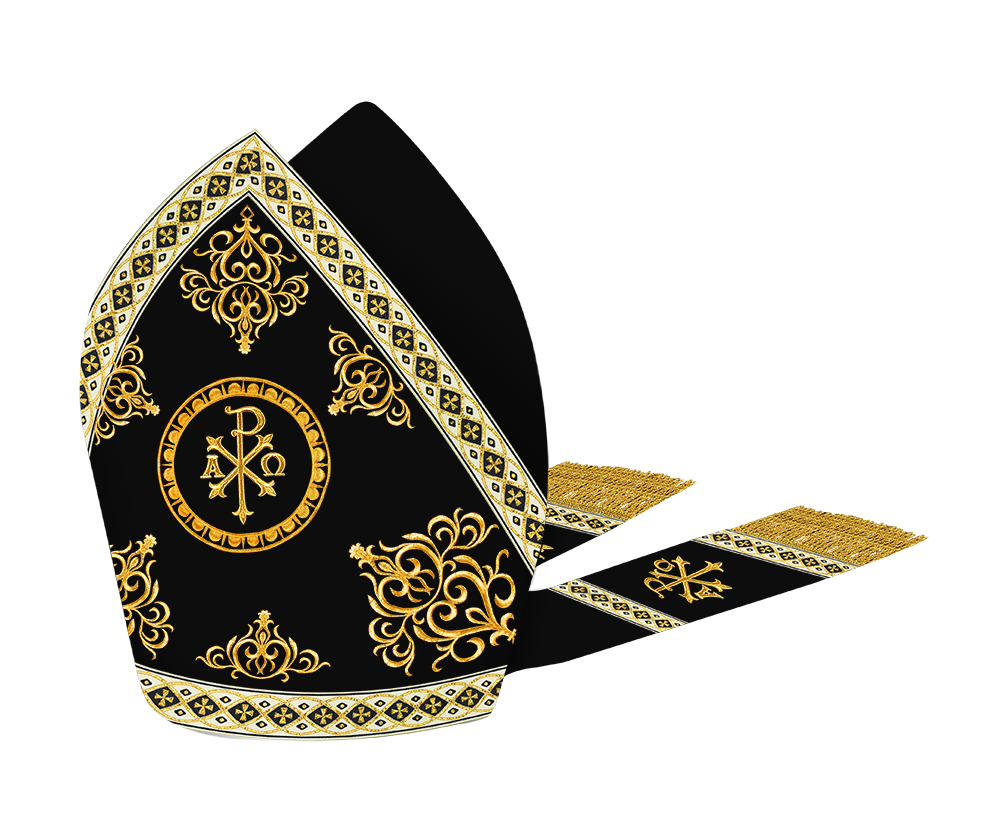 Roman Mitre Vestment Embroidery and Trims