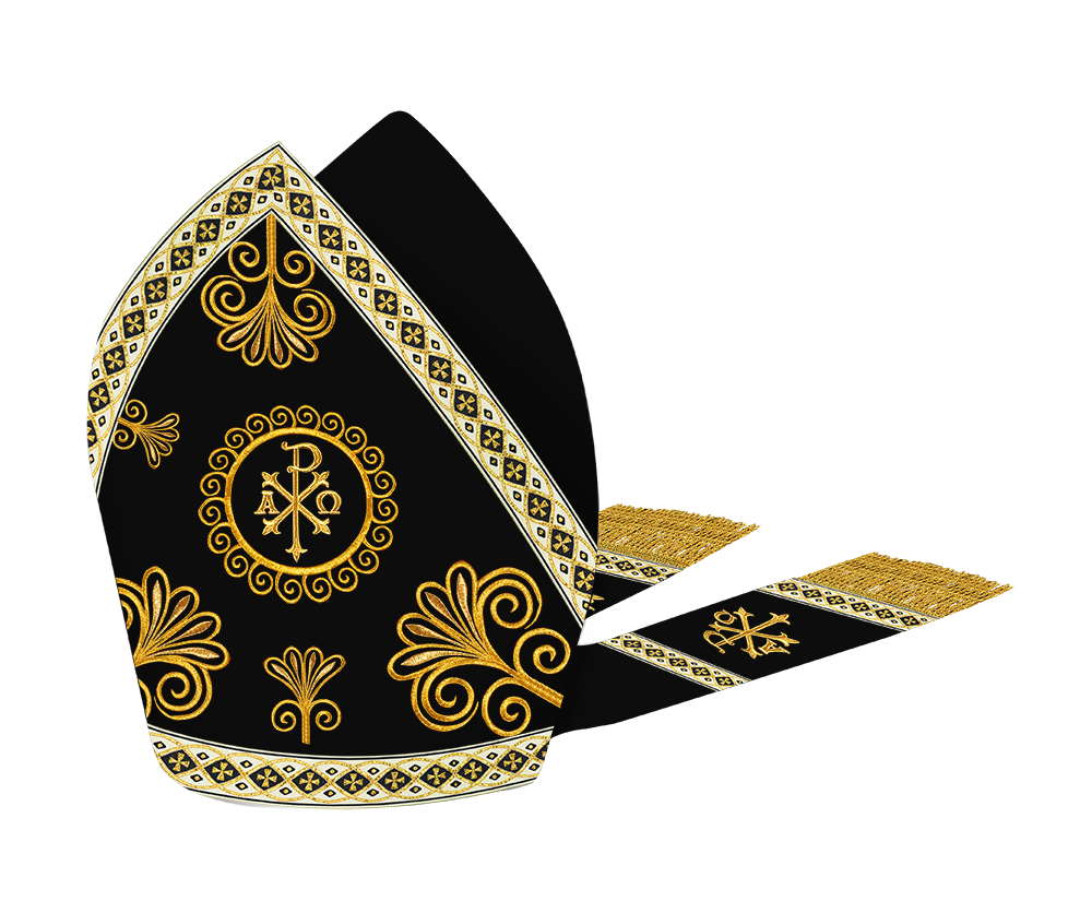 Liturgical Roman Mitre Vestment and Trims