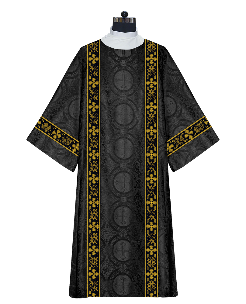 Deacon Dalmatic vestments with designer lace
