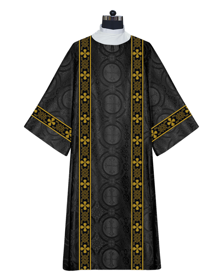 Deacon Dalmatic vestments with designer lace