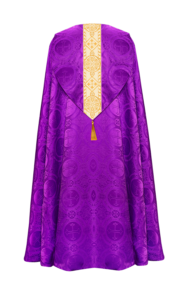 Gothic Cope Vestment with Lace