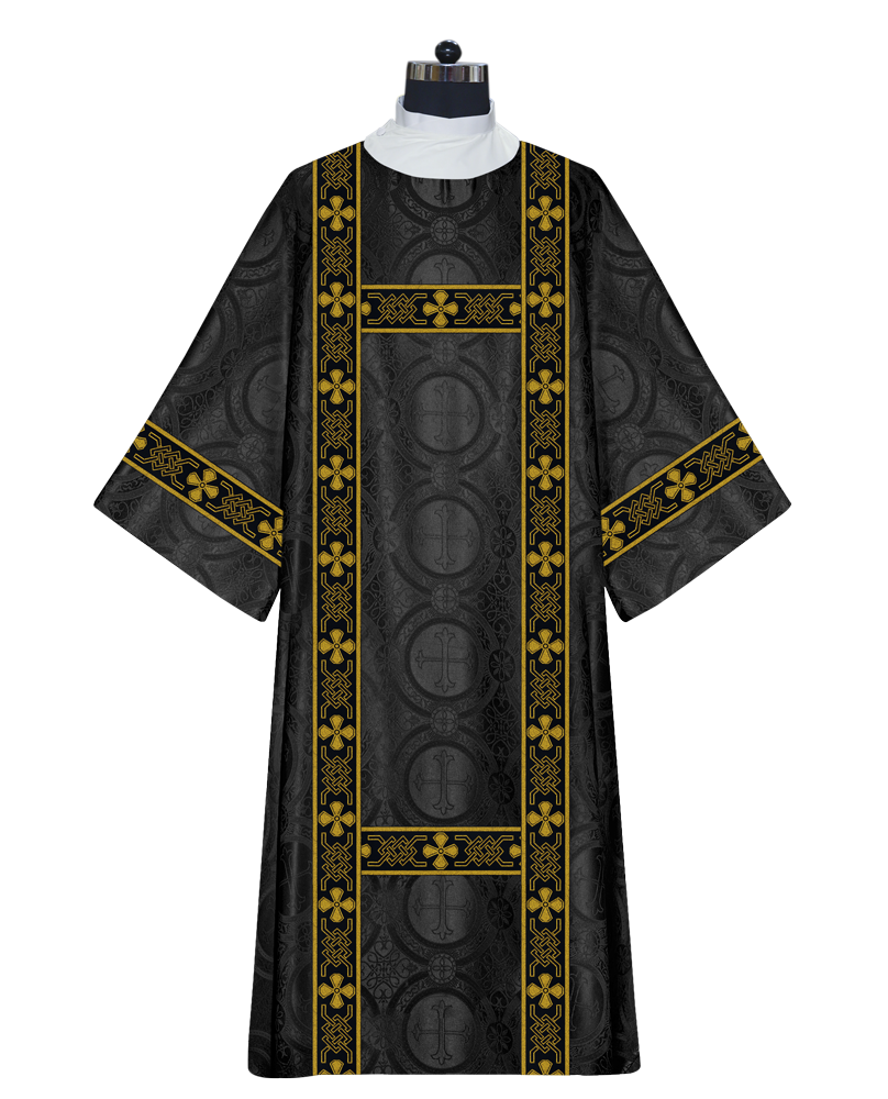 Deacon Dalmatic vestments with designer lace