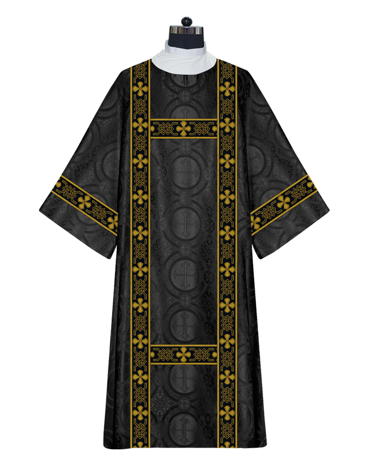 Deacon Dalmatic vestments with designer lace