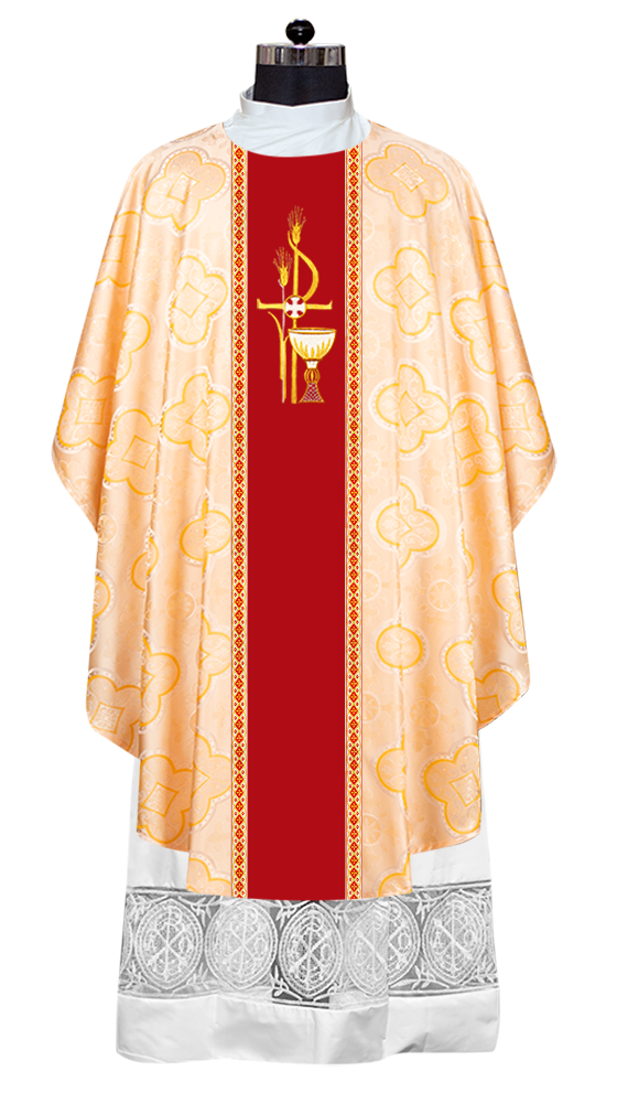 Spiritual Gothic Chasuble with Motif