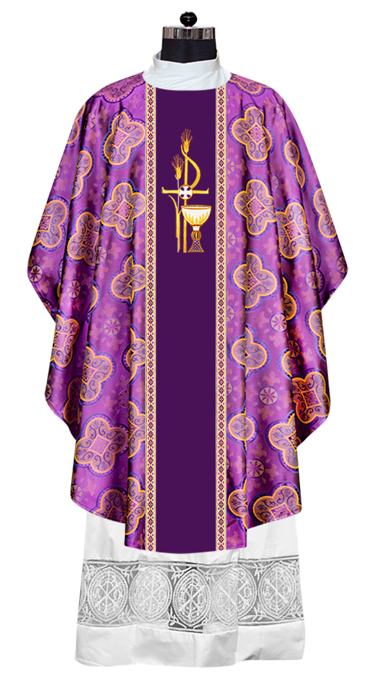 Spiritual Gothic Chasuble with Motif