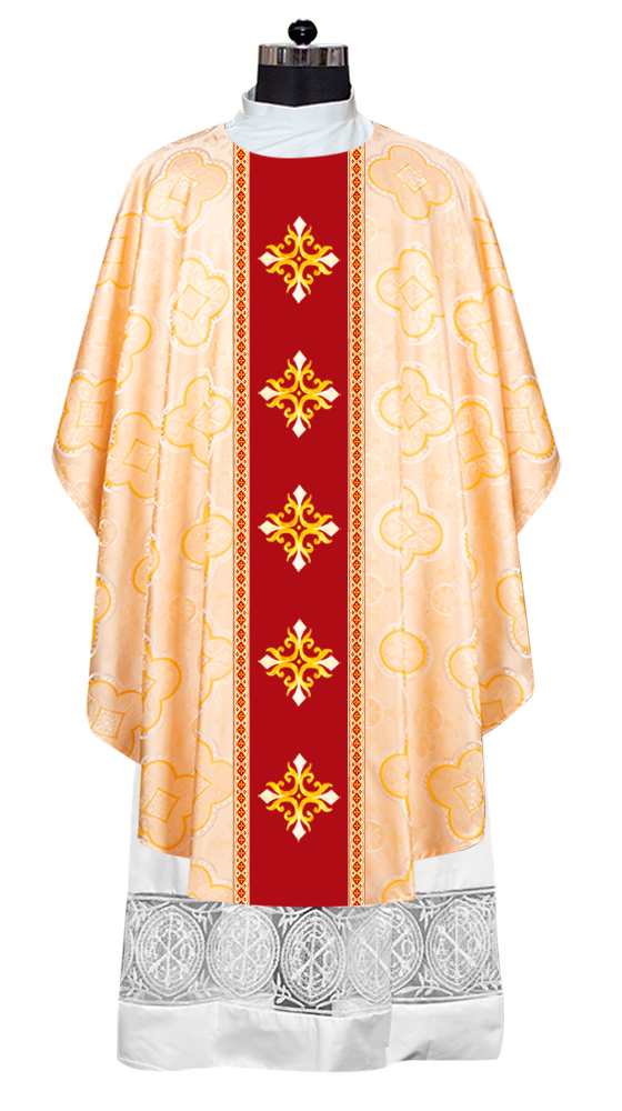 Spiritual Gothic Chasuble with Motif