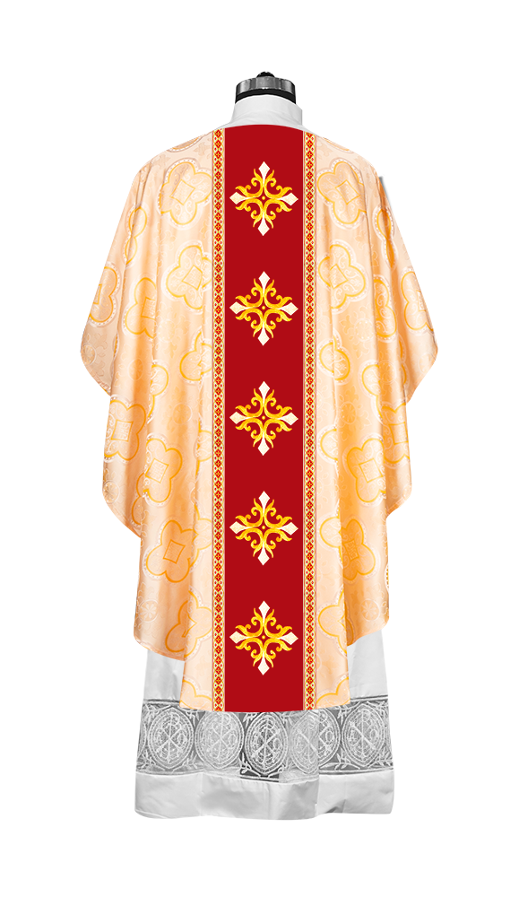 Spiritual Gothic Chasuble with Motif