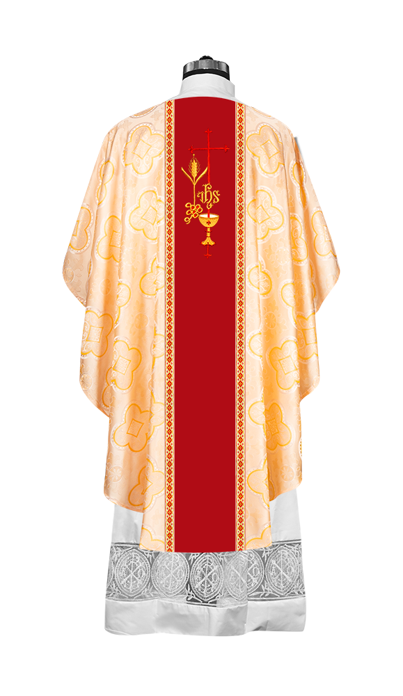 Spiritual Gothic Chasuble with Motif