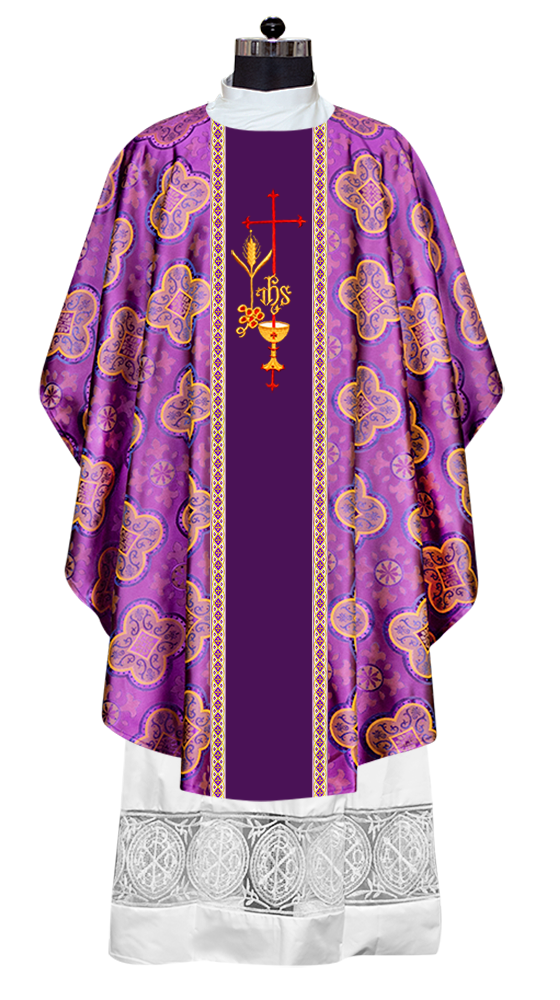 Spiritual Gothic Chasuble with Motif