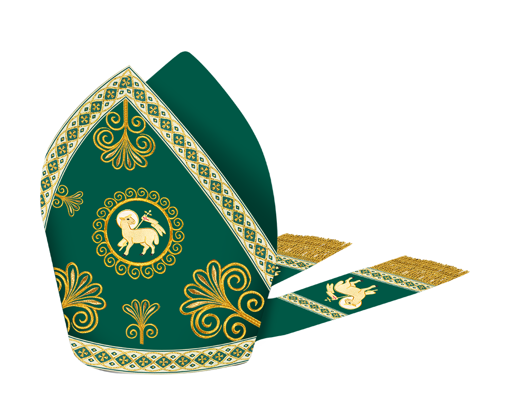 Liturgical Roman Mitre Vestment and Trims