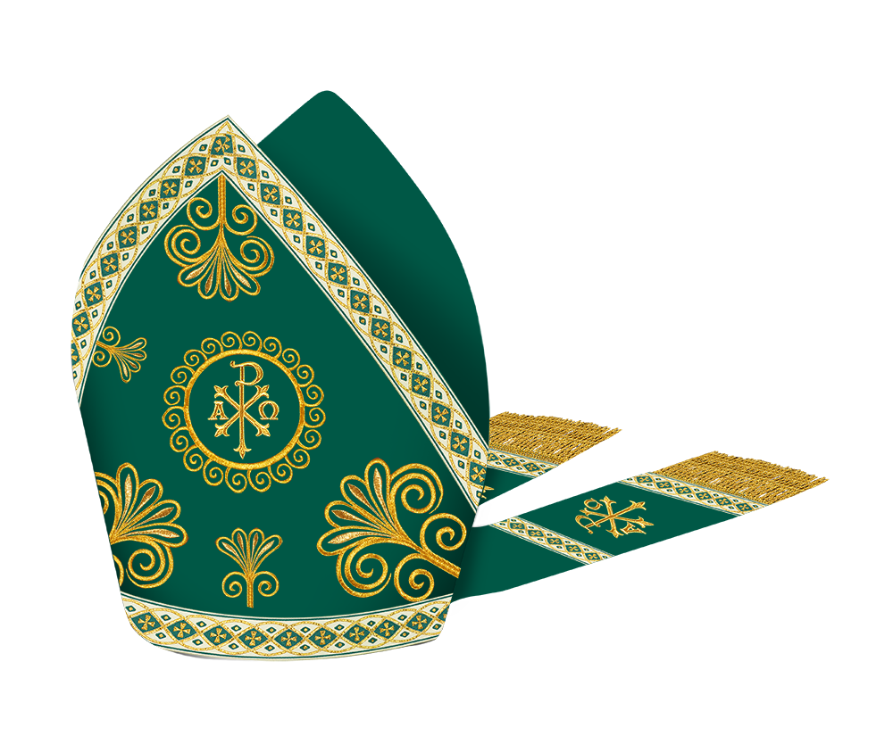 Liturgical Roman Mitre Vestment and Trims