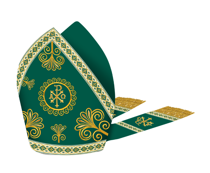 Liturgical Roman Mitre Vestment and Trims