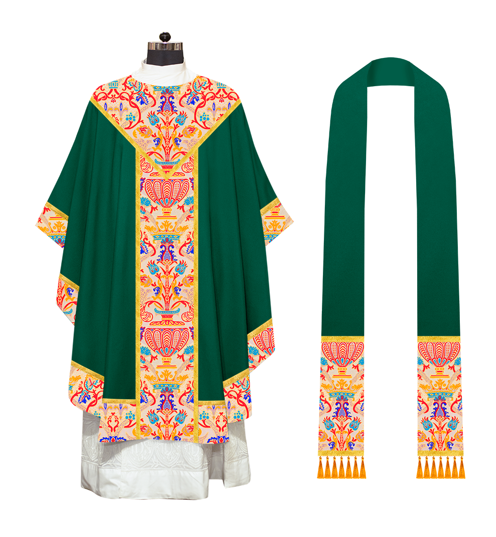 TAPESTRY GOTHIC CHASUBLE