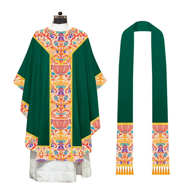 TAPESTRY GOTHIC CHASUBLE