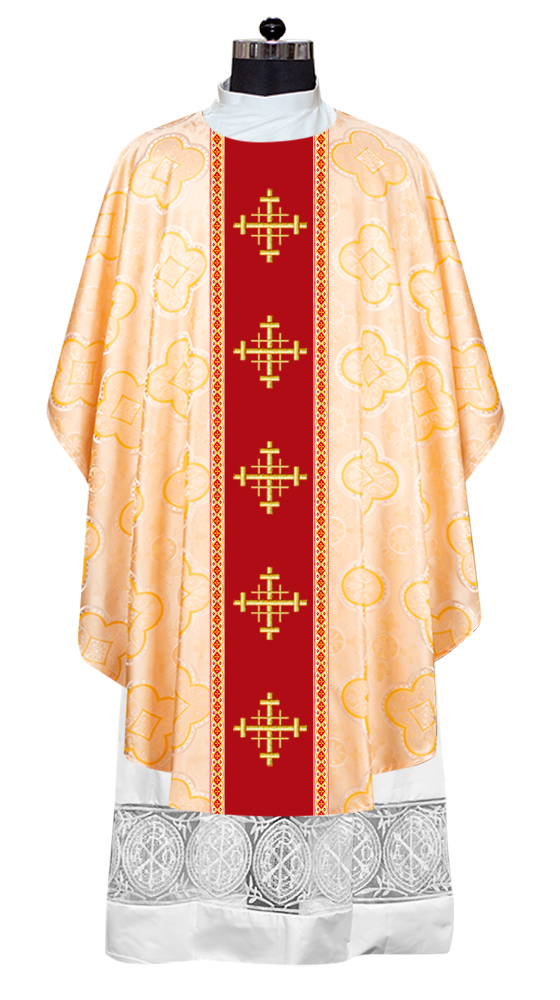 Spiritual Gothic Chasuble with Motif