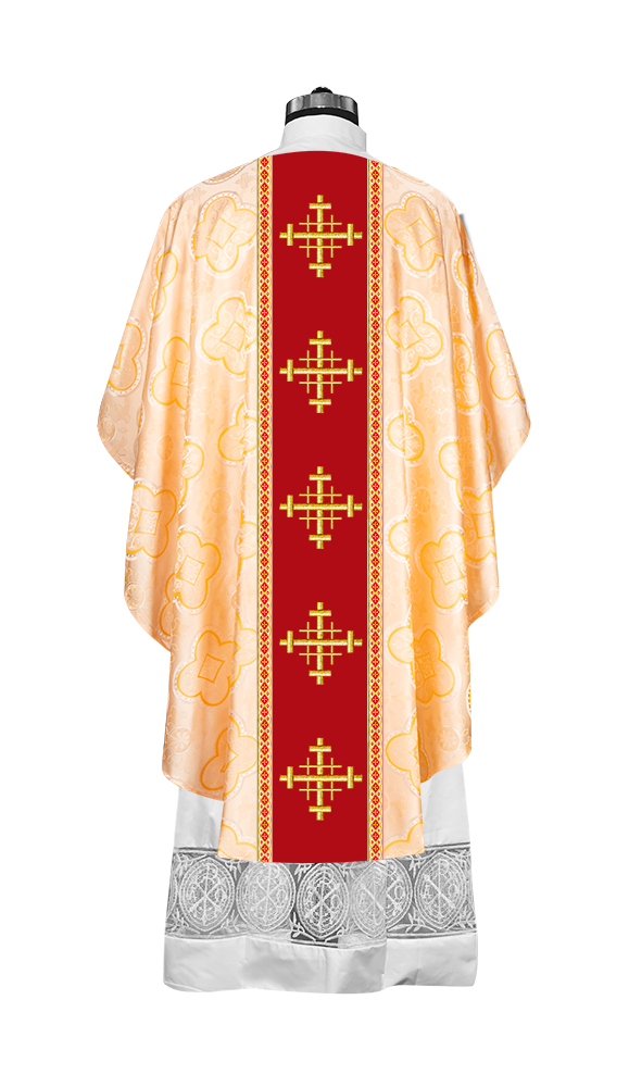 Spiritual Gothic Chasuble with Motif