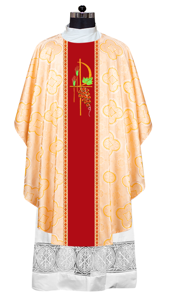 Spiritual Gothic Chasuble with Motif