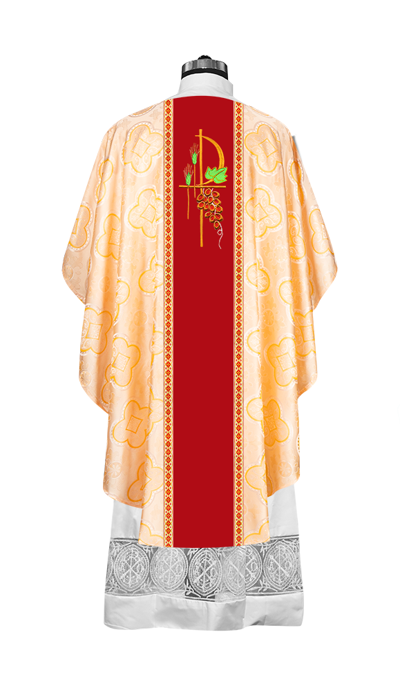 Spiritual Gothic Chasuble with Motif