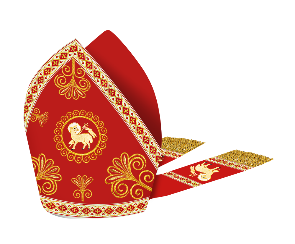 Liturgical Roman Mitre Vestment and Trims