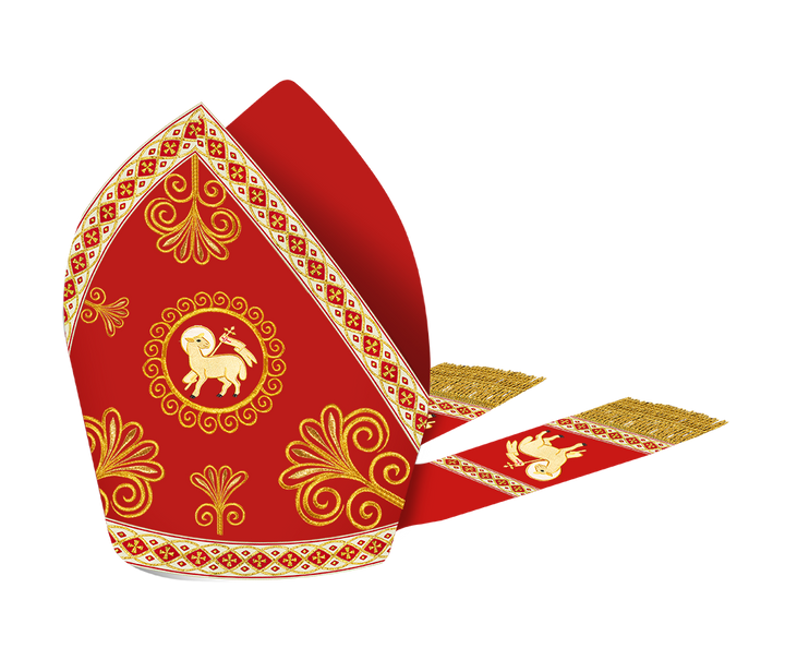 Liturgical Roman Mitre Vestment and Trims