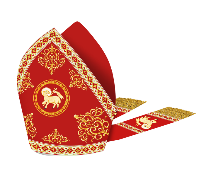 Roman Mitre Vestment Embroidery and Trims